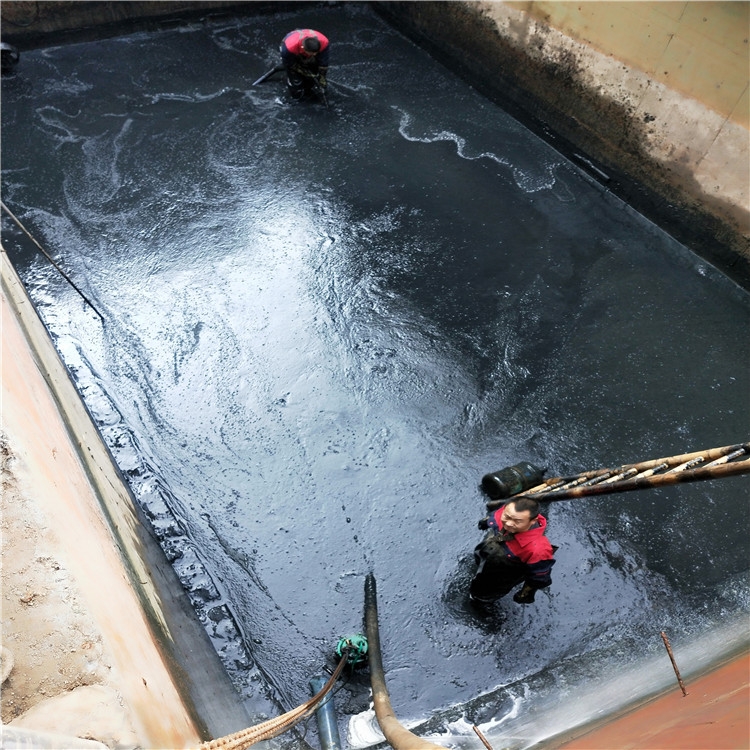 拜泉废水池清理